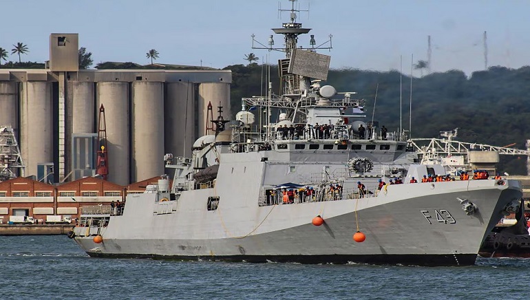 INS Trishul Arrives in Durban to Mark Launch of Struggle against Apartheid