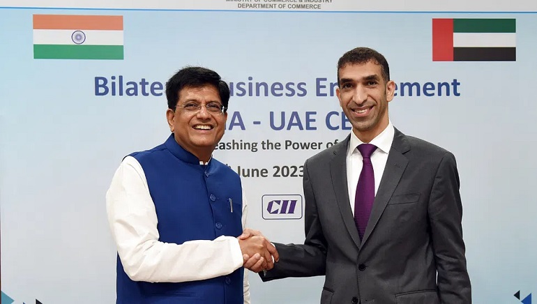 India-UAE Aim to Double Non-Oil Trade to $100 Billion By 2030