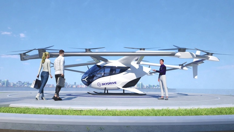 Suzuki and SkyDrive to Produce Flying Cars in 2024