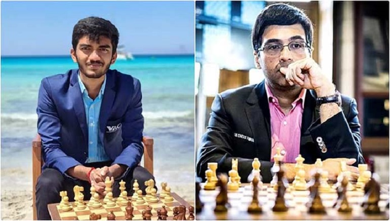 D Gukesh Replaces Viswanathan Anand as India's Top Chess Player