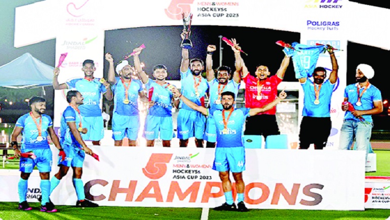 India Beat Pakistan to Win Men’s Hockey 5s Asia Cup