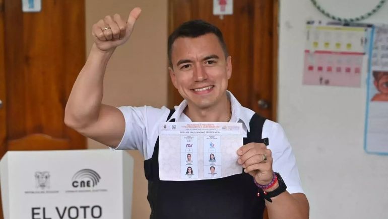 Daniel Noboa Wins Ecuador Presidential Race