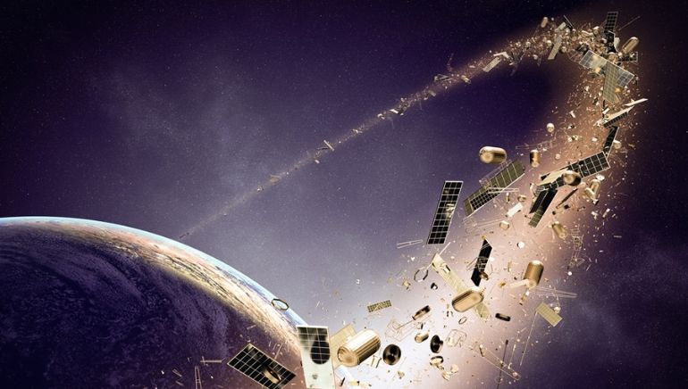 US Imposes First-Ever Space Debris Fine over Improper Satellite Disposal