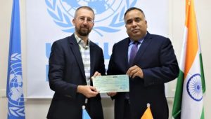 India Donates $2.5 Million to UN Agency for Palestinian Refugees