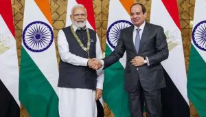 PM Modi Discusses Crisis in West Asia with Egypt President el-Sisi