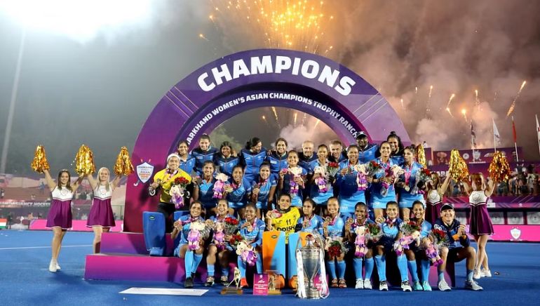 India Beat Japan to Claim Women’s Asian Champions Trophy Hockey Title