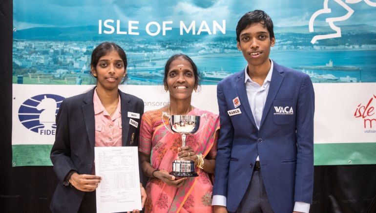 Vaishali and Praggnanandhaa Become First Chess Grandmaster Siblings