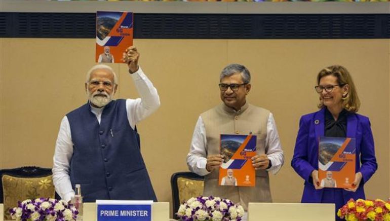 PM Modi Unveils Bharat 6G Vision Document