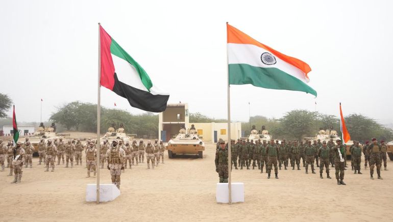 India and UAE Embark on Two-Week Mega Military Exercise in Rajasthan