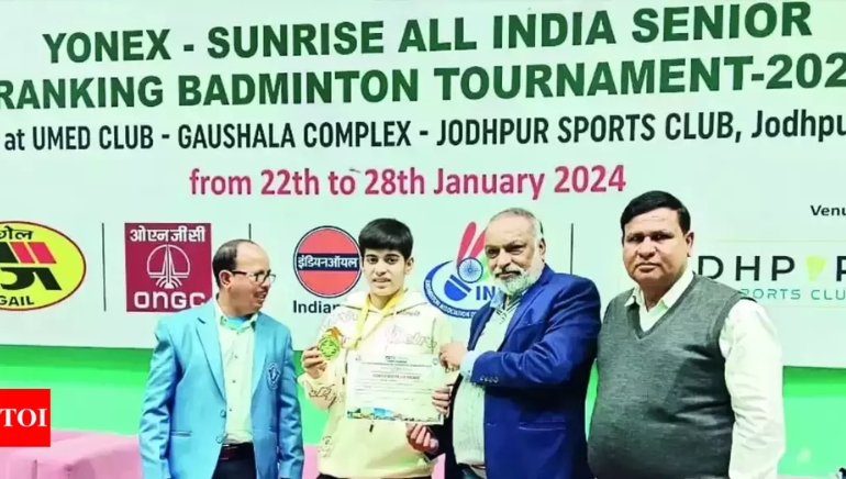 Anmol Kharb and S. Bhargav Win All India Senior Ranking Badminton Title