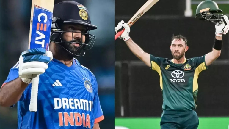 Maxwell Equals Rohit’s World Record For 5 Centuries in T20I Cricket