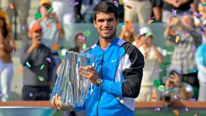 Alcaraz Tops Medvedev To Repeat As Indian Wells Champion