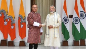 Bhutanese Prime Minister Tshering Tobgay Begins A Five Day India Visit