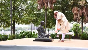 PM Modi Launches Masterplan Of INR 1,200 Crore Gandhi Ashram Memorial In Gujarat