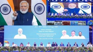 PM Modi Lays Foundation Stone Of India’s First Commercial Semiconductor Fabrication Facility