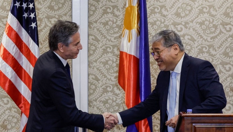 US Secretary Blinken Praises ‘Extraordinary’ Expansion Of Defence Ties With Philippines