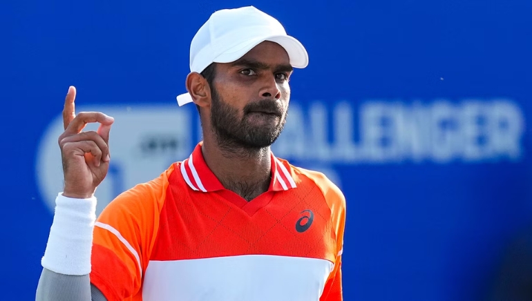 India’s Sumit Nagal Wins On Miami Open Debut