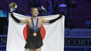 Japan’s Sakamoto Becomes First 3-Peat Women’s Skating World Champion In 56 Years