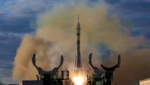 Soyuz Spacecraft With Three Astronauts Of American, Russian, And Belarusian Descent Docks With ISS After 4-Day Delay