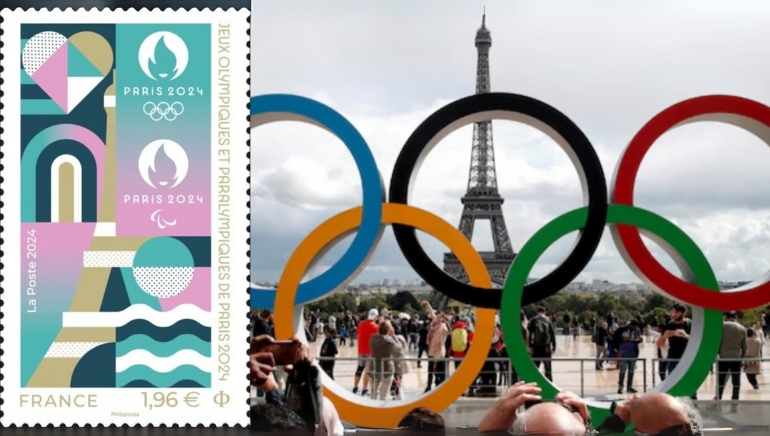Paris 2024 Reveals Official Olympic Stamps At Postal Museum