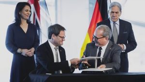 New Zealand Signs MOU With German Institute On Antarctica Cooperation