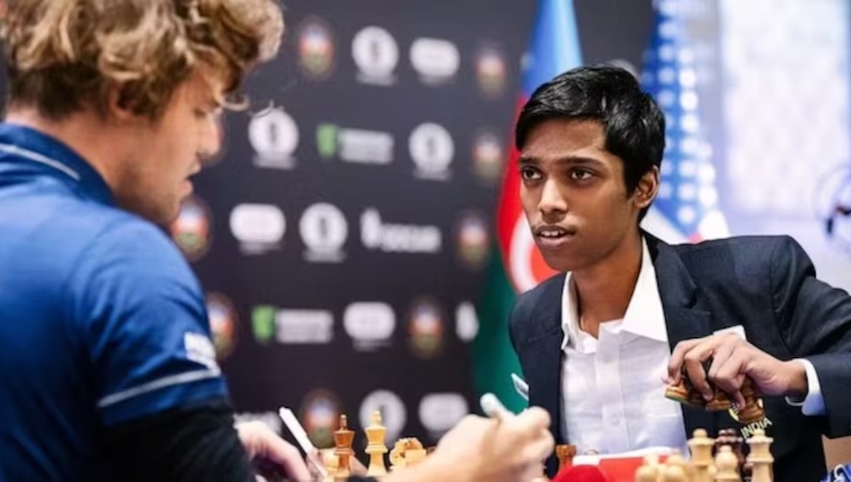 R Praggnanandhaa Defeats World Number One Carlsen In Chess Tournament
