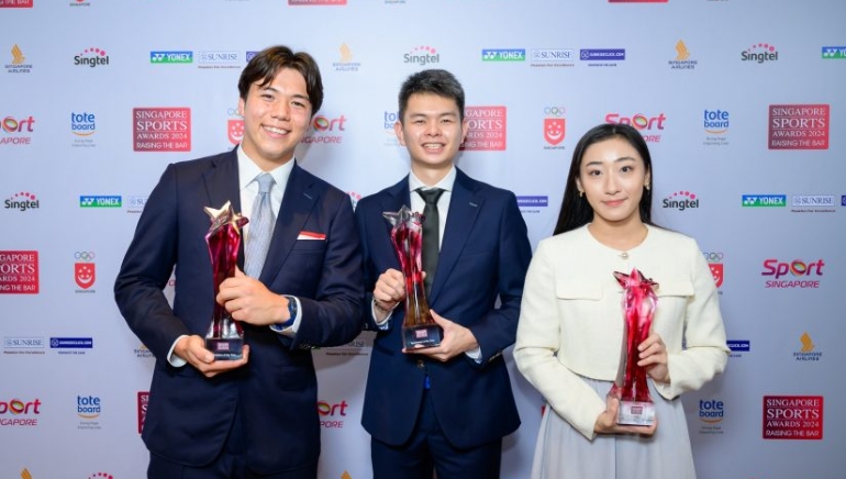 Historic Wins for Pereira and Ong at Singapore Sports Awards