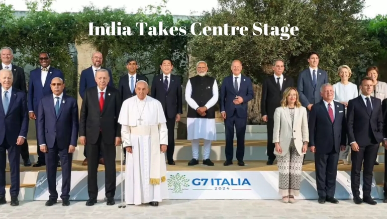 India Takes Centre Stage At The G7 Summit