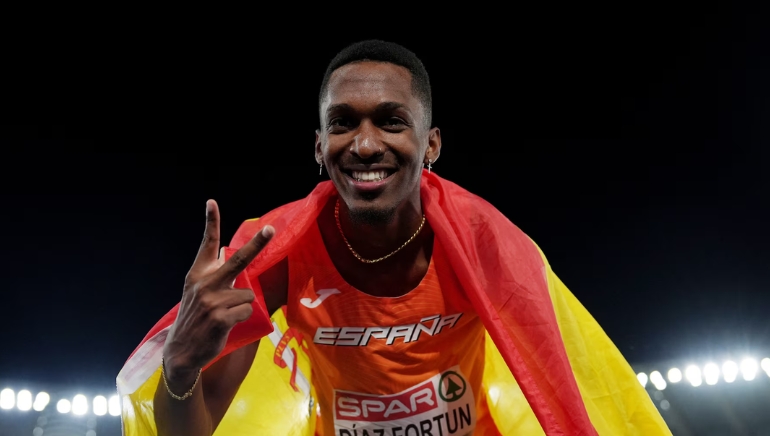 Jordan Diaz Secures European Gold with Historic Triple Jump