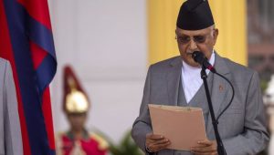 KP Sharma Oli Sworn in as Nepal’s Prime Minister for Fourth Time