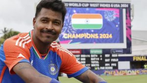Hardik Pandya Achieves No. 1 T20I All-Rounder Ranking Post World Cup Heroics
