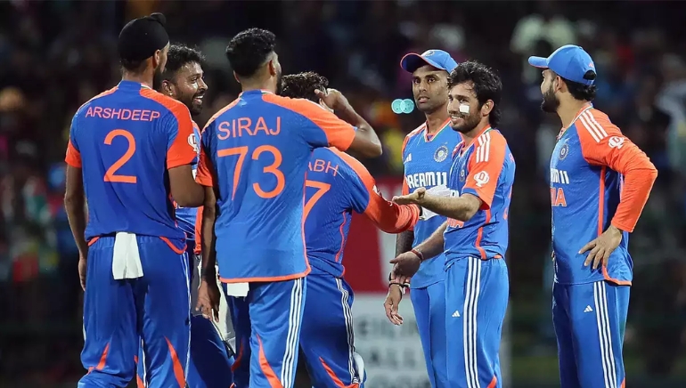 India Breaks Record, Secures T20I Series Against Sri Lanka