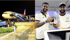 Indian Cricket Team Finally Departs Barbados After Hurricane Delay