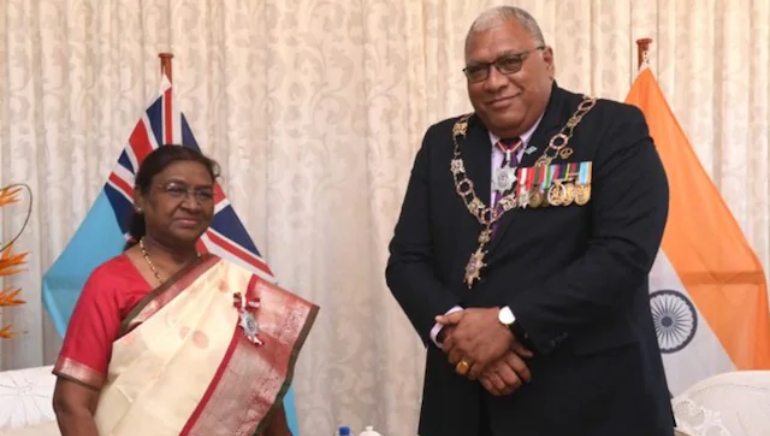 President Droupadi Murmu Honoured with Fiji’s Highest Award