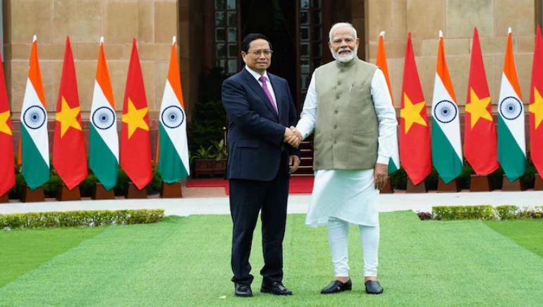 PM Modi and Vietnam’s PM Pham Minh Chinh Discuss Strategic Partnership