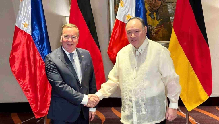 Philippines and Germany to Forge Defense Pact Amid South China Sea Tensions