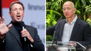 Larry Ellison Surpasses Jeff Bezos as World’s 2nd Richest Person