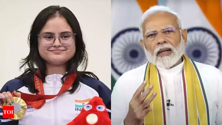 PM Modi Praises Avani Lekhara for Gold at Paris Paralympics