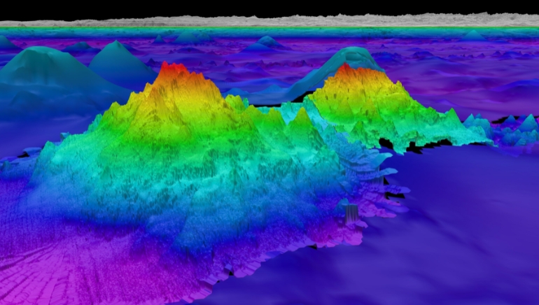 Undersea Mountain 4 Times Taller than Burj Khalifa Discovered in Pacific