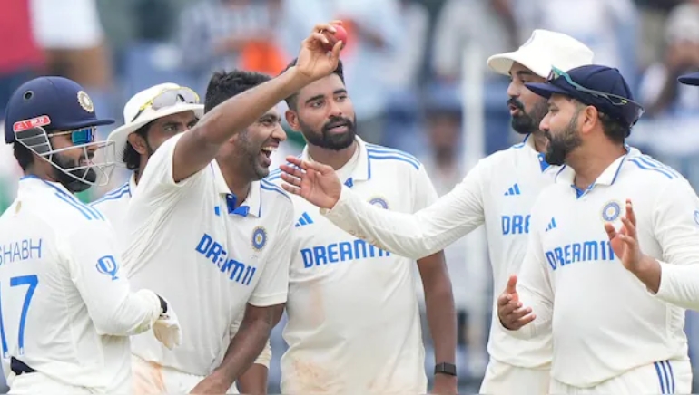 Ashwin Shines with 6-Wicket Haul, India Lead 1-0 Against Bangladesh