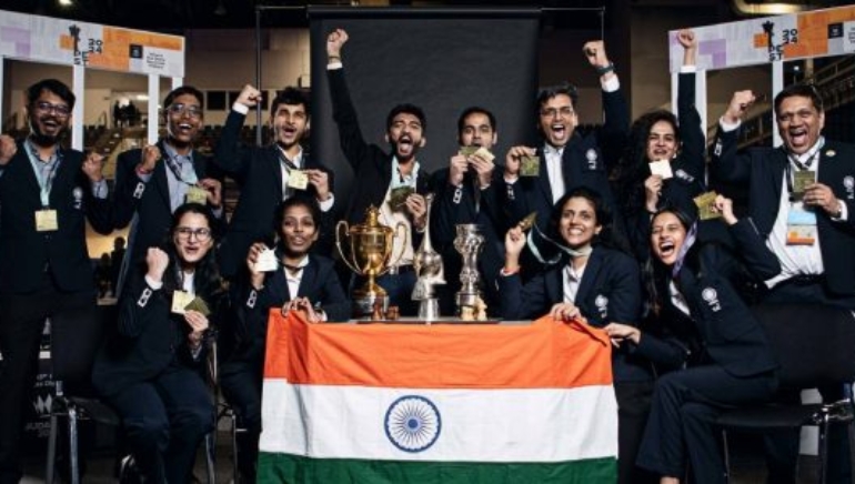 Indian Women’s Chess Team Strikes Gold in Historic Olympiad Win