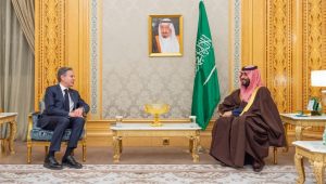 Saudi Crown Prince and Blinken Discuss Paths to Peace in Gaza and Lebanon