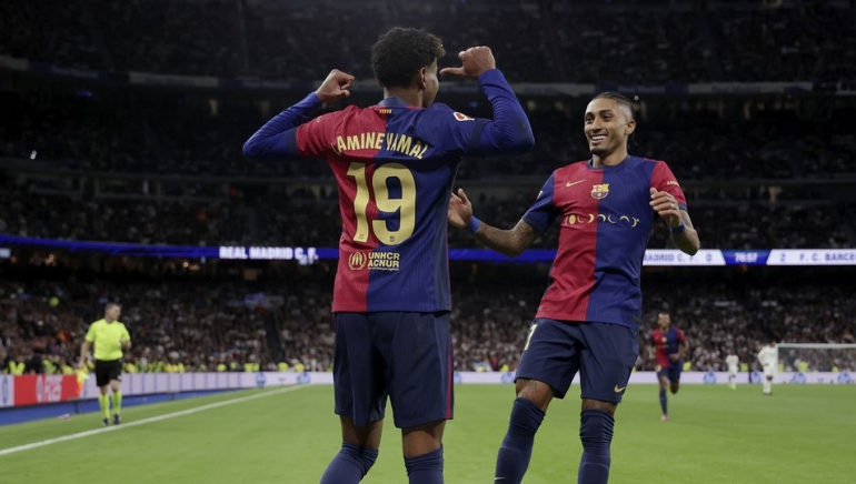 Barcelona Dominates El Clasico 4-0, Extends La Liga Lead to Six Points