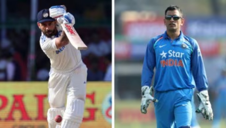 Virat Kohli Overtakes MS Dhoni as India’s Second-Most-Capped Player