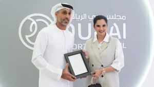 Sania Mirza Honoured as Dubai Sports Ambassador