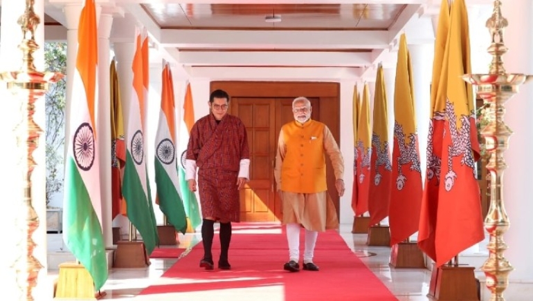 PM Modi welcomes Bhutan King in New Delhi, to discuss bilateral cooperation