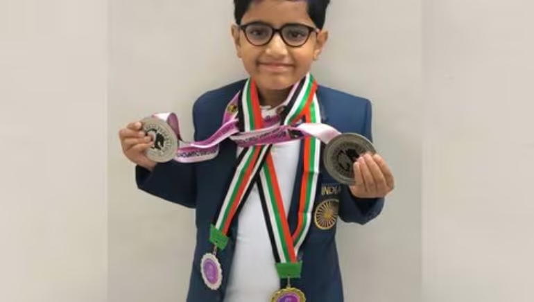 9-year-old Aarit Kapil becomes youngest Indian chess player to beat a Grandmaster