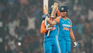 India record their highest total in women’s T20I cricket history