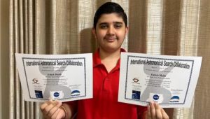 Class 9 Student’s Asteroid Discovery Marks Milestone in Indian Astronomy