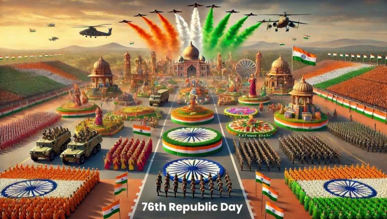 India Unveils Cultural and Military Grandeur on 76th Republic Day